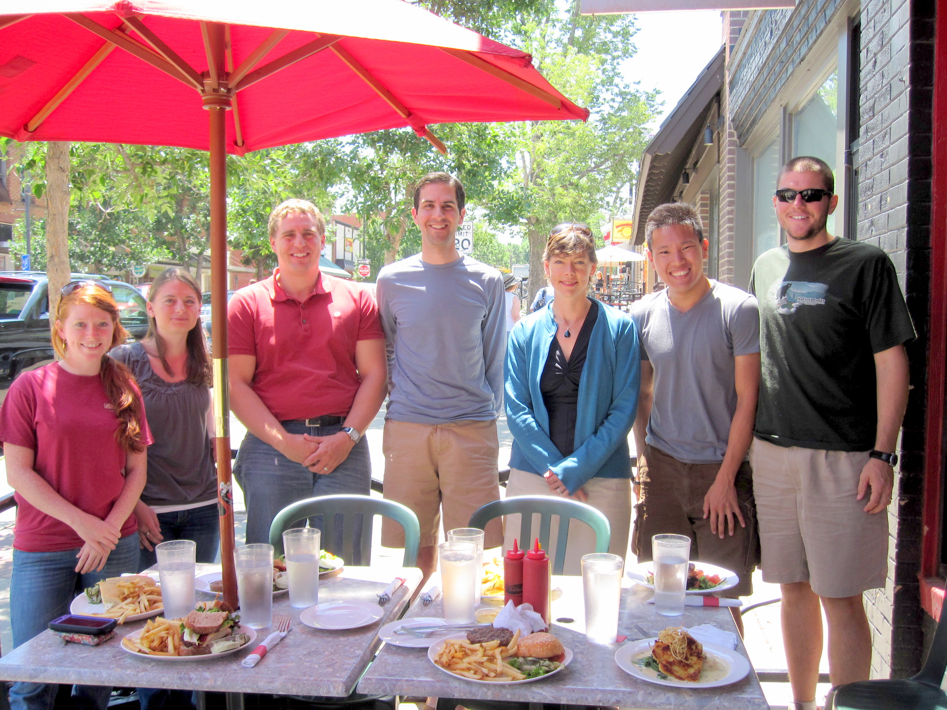 Group Photo at the Sink July 2013